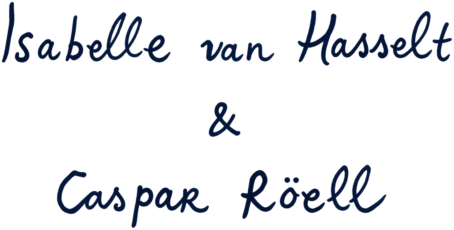 Isabelle van Hasselt en Caspar Roëll